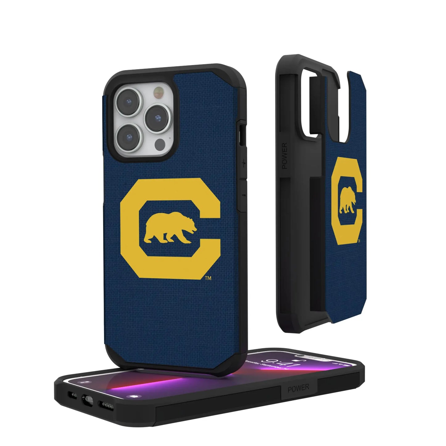 University of California Berkeley Golden Bears Solid Rugged Phone Case for Apple iPhone