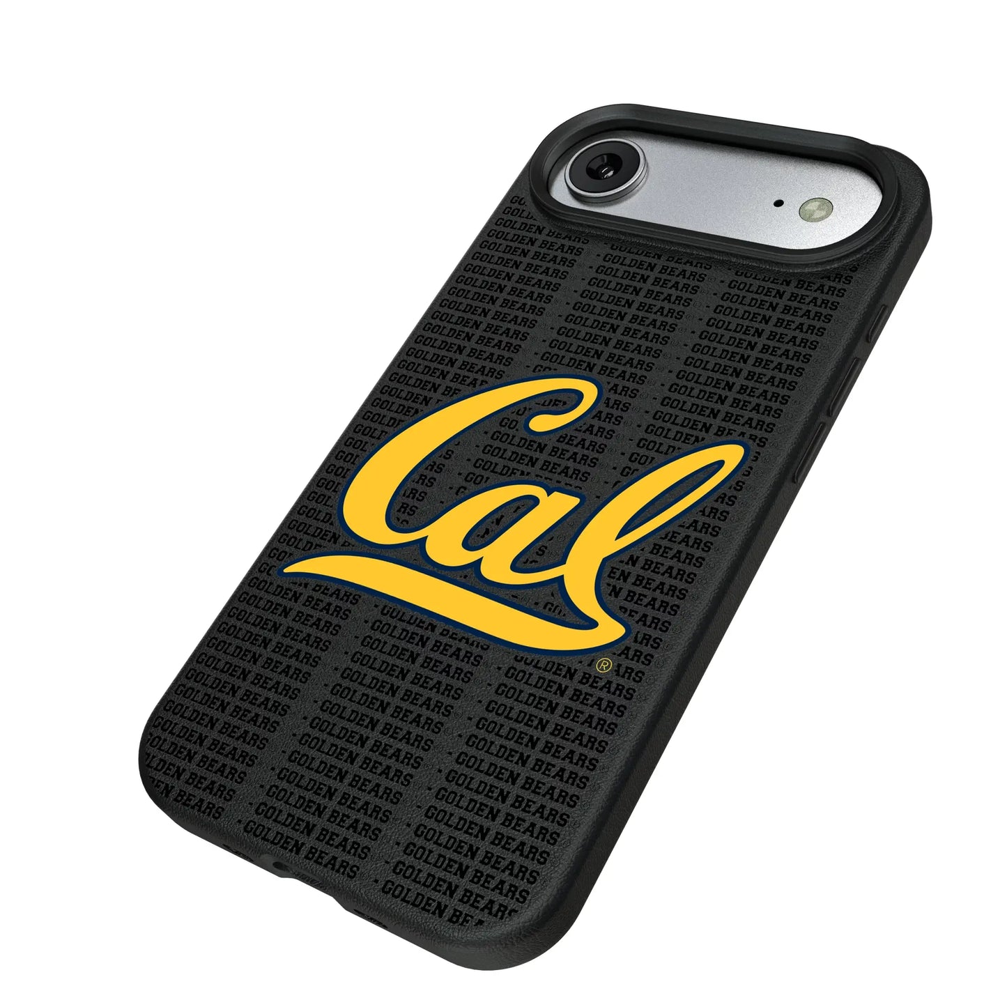 University of California Berkeley Golden Bears Text Backdrop MagSafe Compatible Phone Case for Apple iPhone