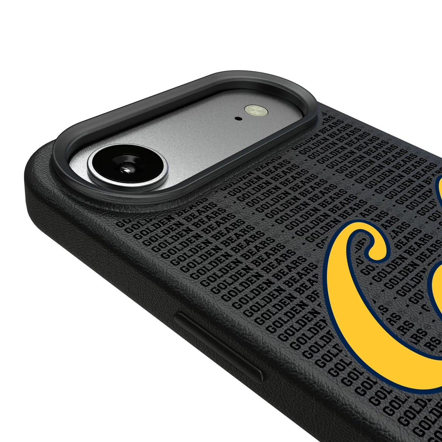 University of California Berkeley Golden Bears Text Backdrop MagSafe Compatible Phone Case for Apple iPhone