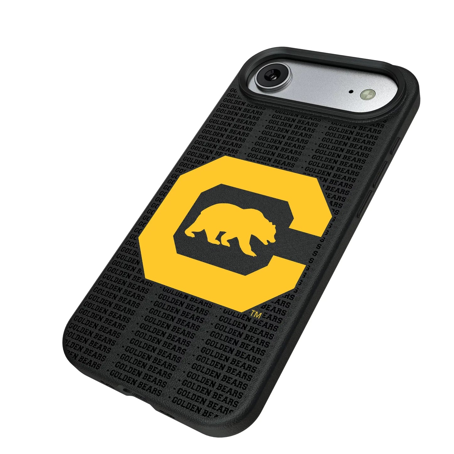 University of California Berkeley Golden Bears Text Backdrop MagSafe Compatible Phone Case for Apple iPhone