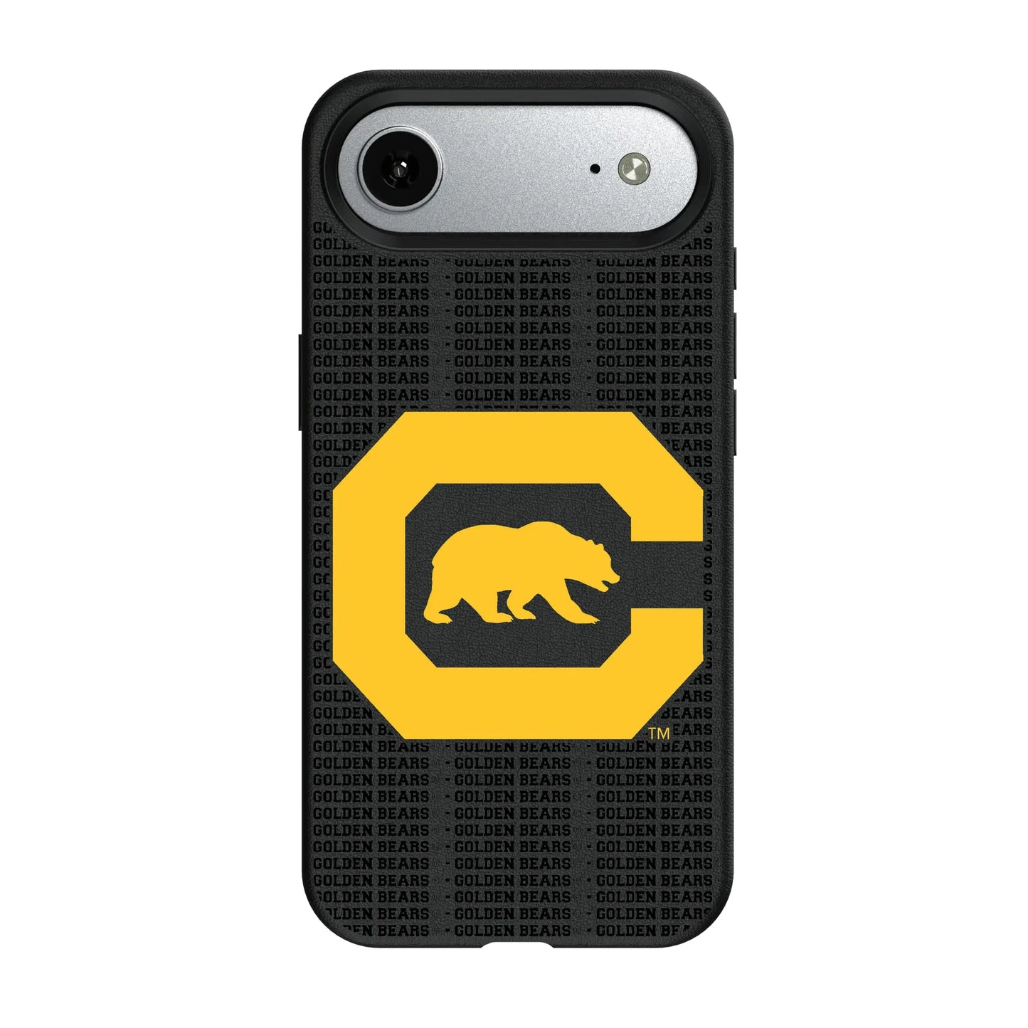 University of California Berkeley Golden Bears Text Backdrop MagSafe Compatible Phone Case for Apple iPhone