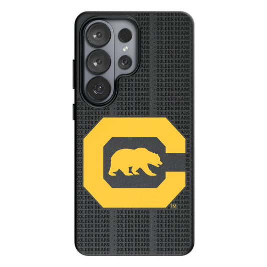 University of California Berkeley Golden Bears Text Backdrop MagSafe Compatible Phone Case for Samsung Galaxy