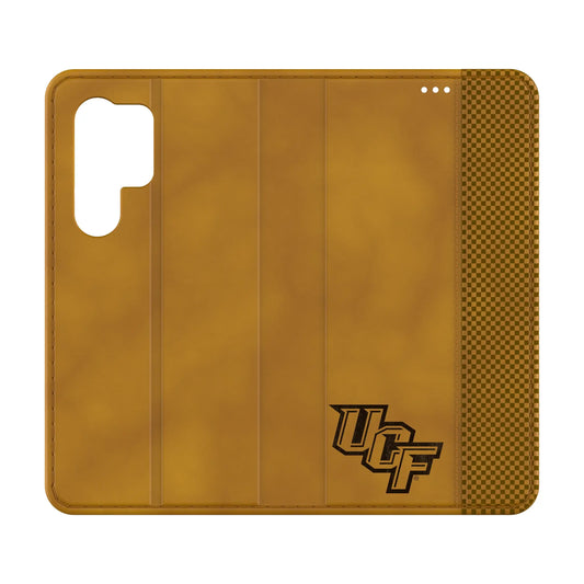University of Central Florida Golden Knights Burn Folio Phone Case for Samsung Galaxy