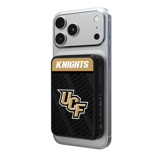 University of Central Florida Golden Knights Endzone Plus Wireless Mag Power Bank