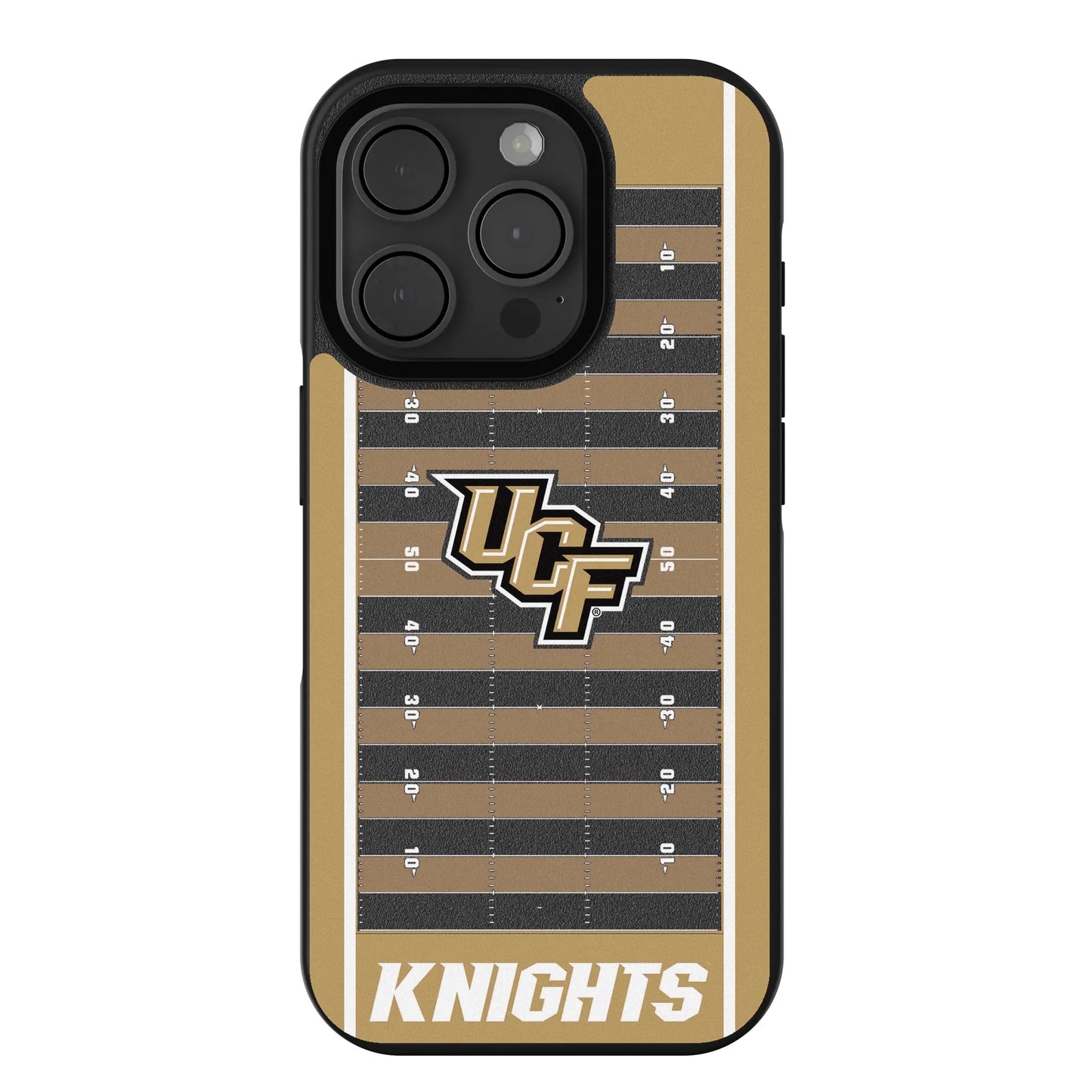 University of Central Florida Golden Knights Field Bump Phone Case for Apple iPhone