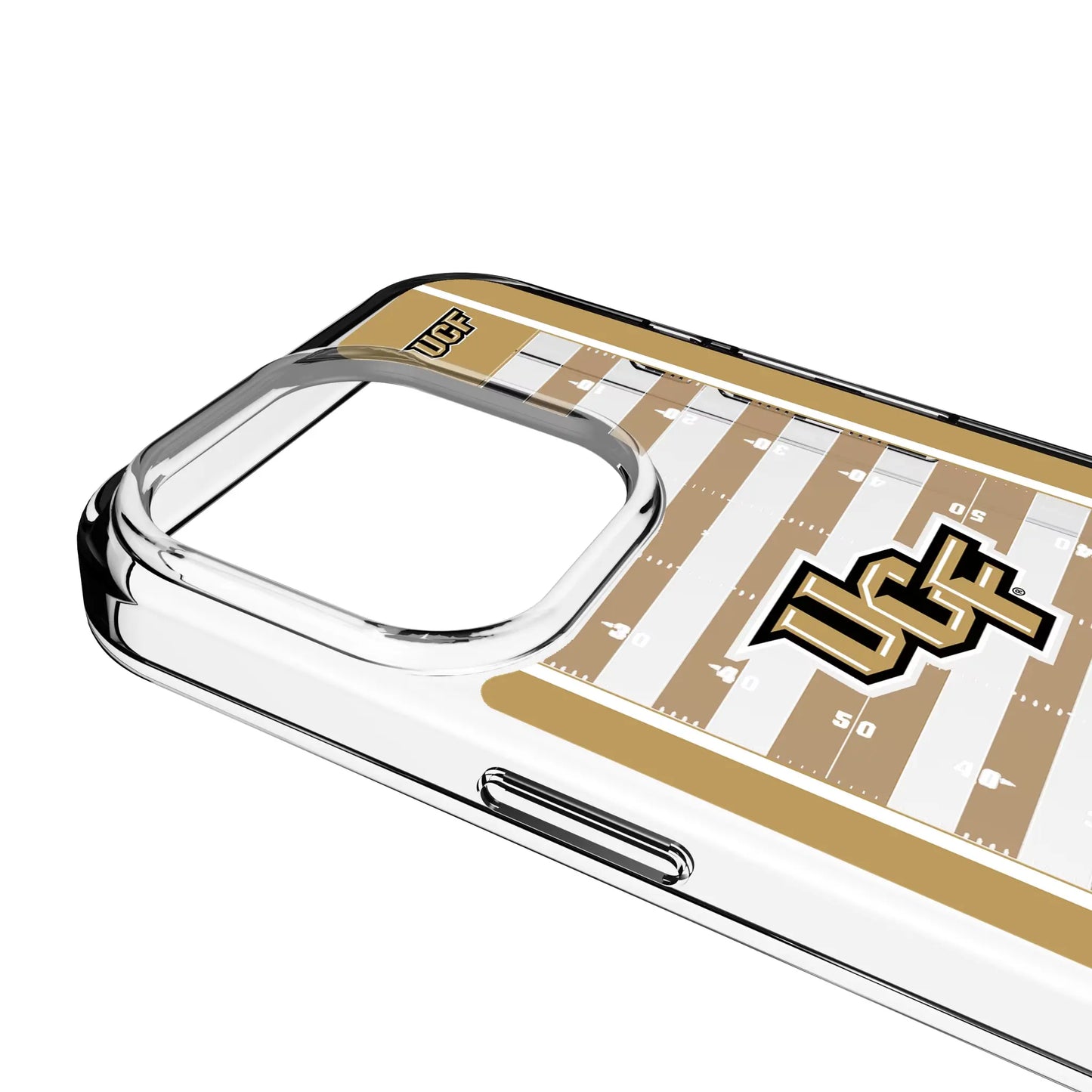 University of Central Florida Golden Knights Field Clear Phone Case for Apple iPhone