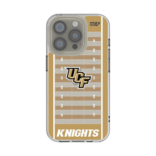 University of Central Florida Golden Knights Field Clear Phone Case for Apple iPhone