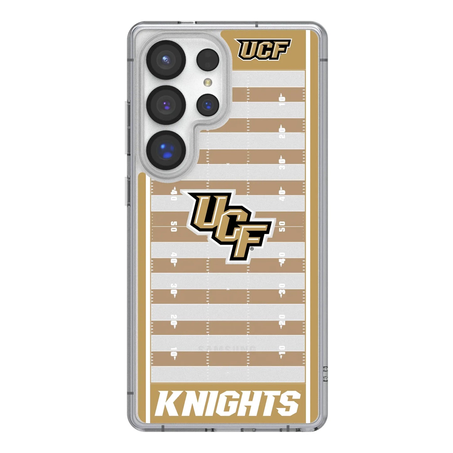 University of Central Florida Golden Knights Field Clear Phone Case for Samsung Galaxy