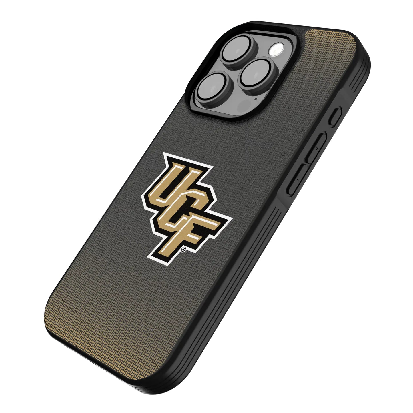 University of Central Florida Golden Knights Linen Bump Phone Case for Apple iPhone