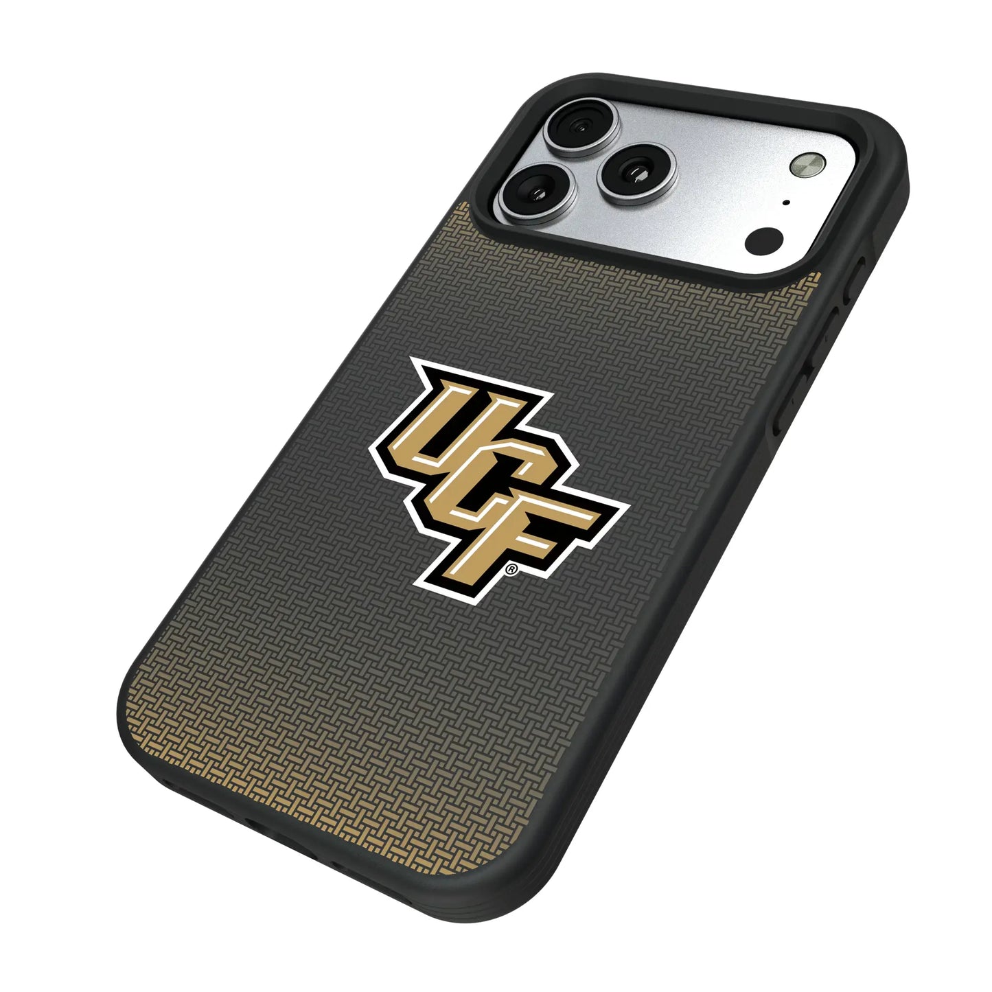 University of Central Florida Golden Knights Linen Bump Phone Case for Apple iPhone
