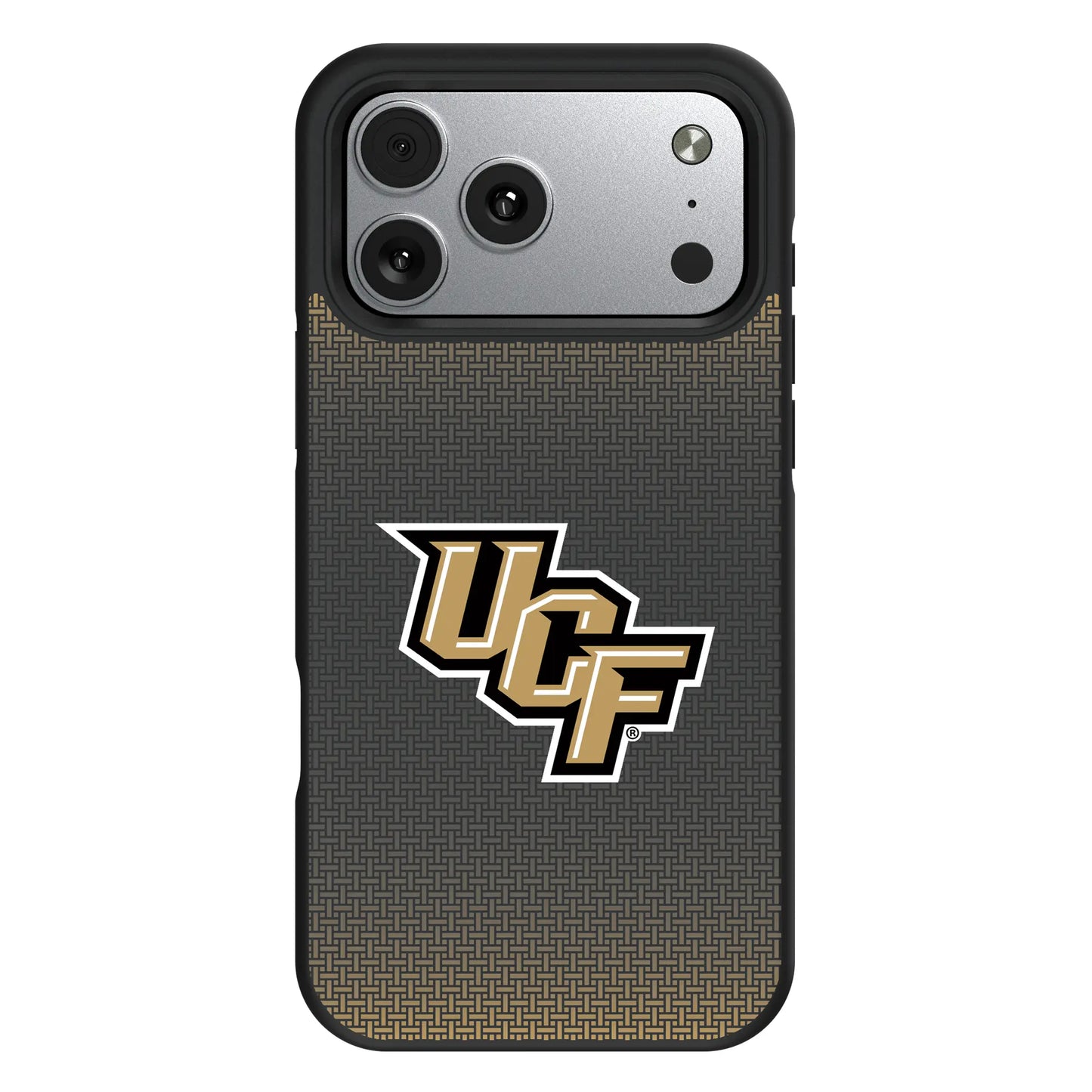University of Central Florida Golden Knights Linen Bump Phone Case for Apple iPhone