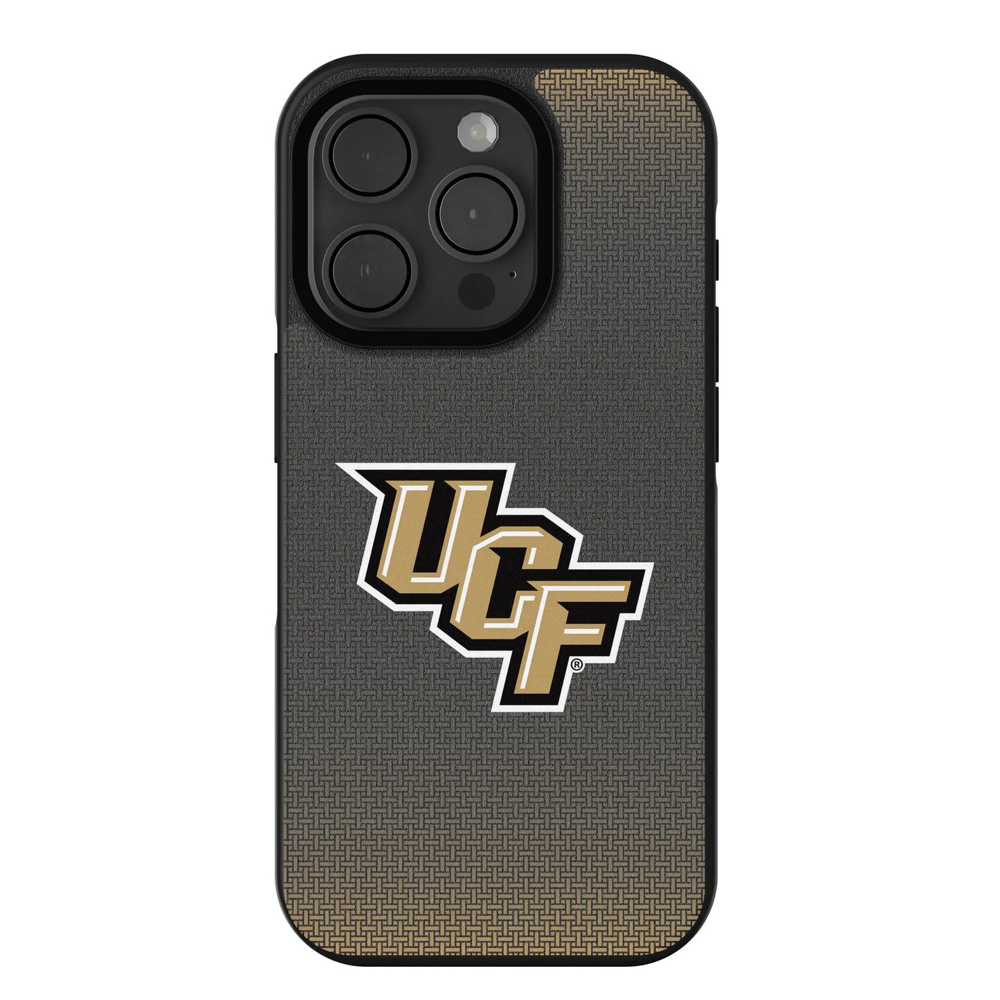 University of Central Florida Golden Knights Linen Bump Phone Case for Apple iPhone