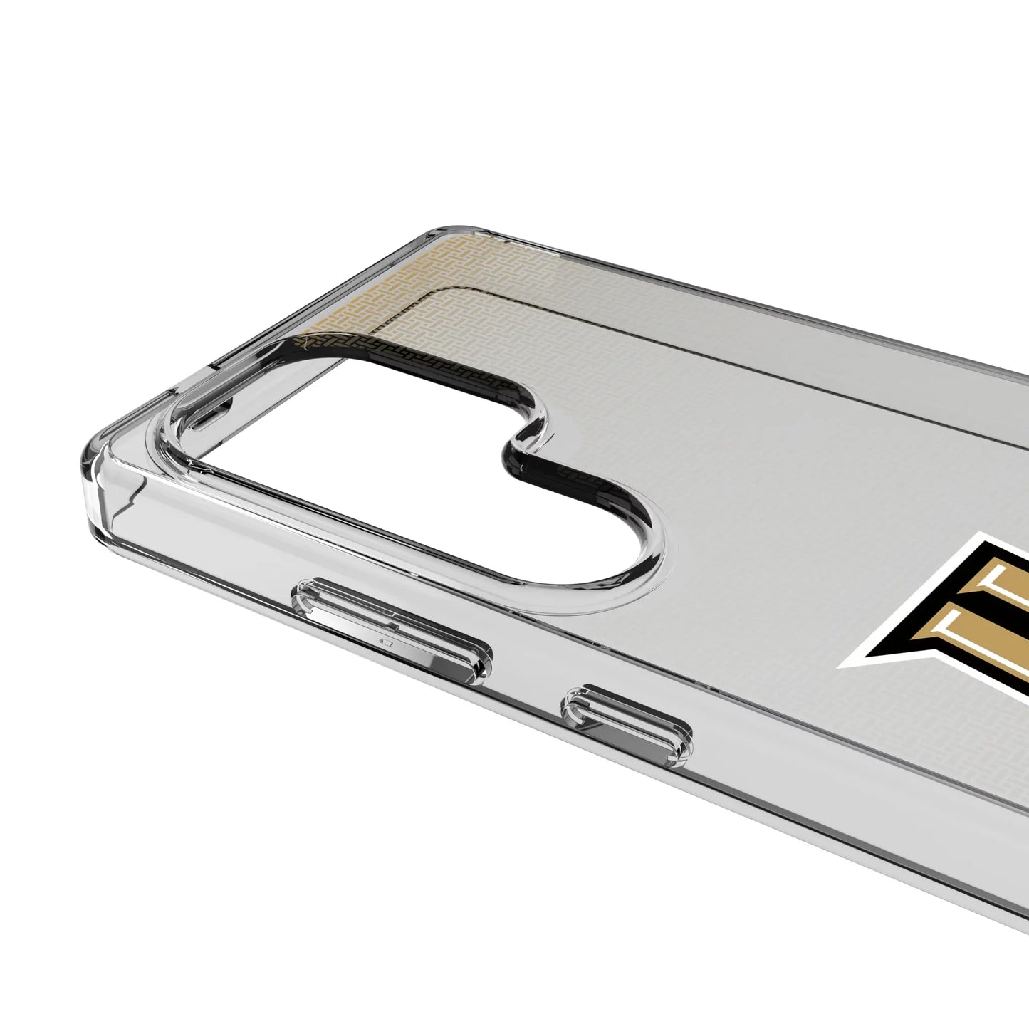 University of Central Florida Golden Knights Linen Clear Phone Case for Samsung Galaxy