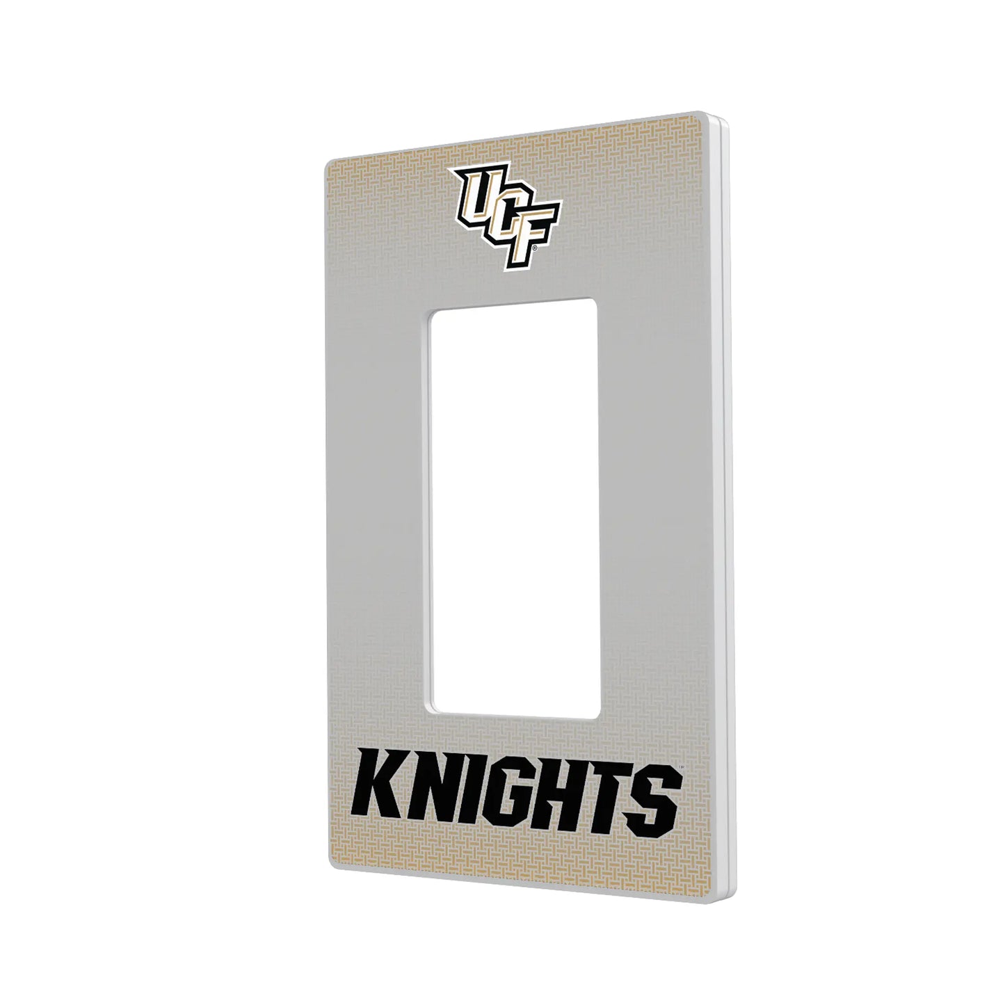 University of Central Florida Golden Knights Linen Hidden-Screw Light Switch Plate