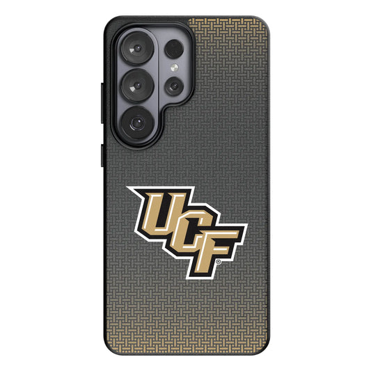 University of Central Florida Golden Knights Linen MagSafe Compatible Phone Case for Samsung Galaxy