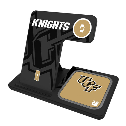 University of Central Florida Golden Knights Monocolor Tilt 3 in 1 Charging Station