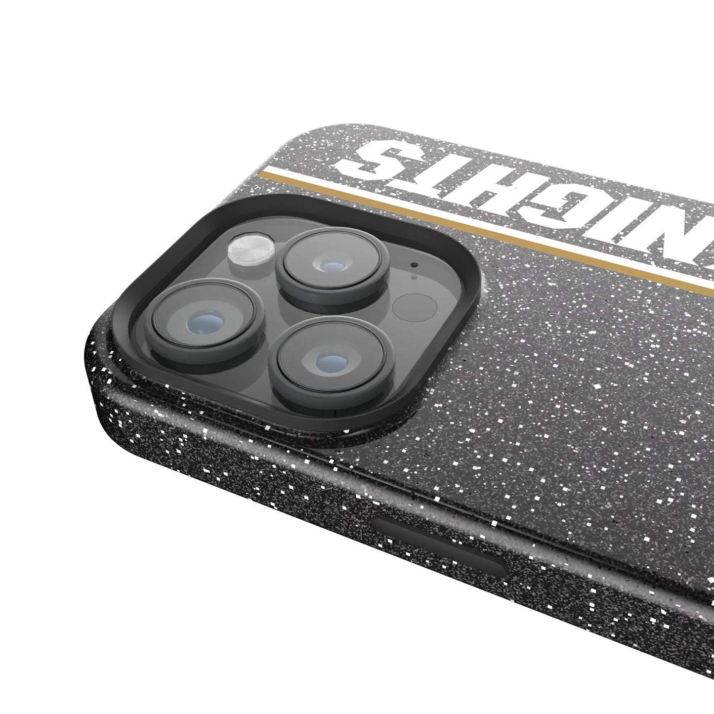 University of Central Florida Golden Knights Sidebar Black Bling Phone Case for Apple iPhone