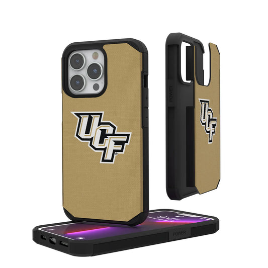 University of Central Florida Golden Knights Solid Rugged Phone Case for Apple iPhone
