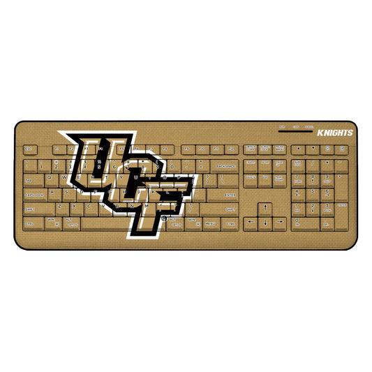 University of Central Florida Golden Knights Solid Wireless USB Keyboard