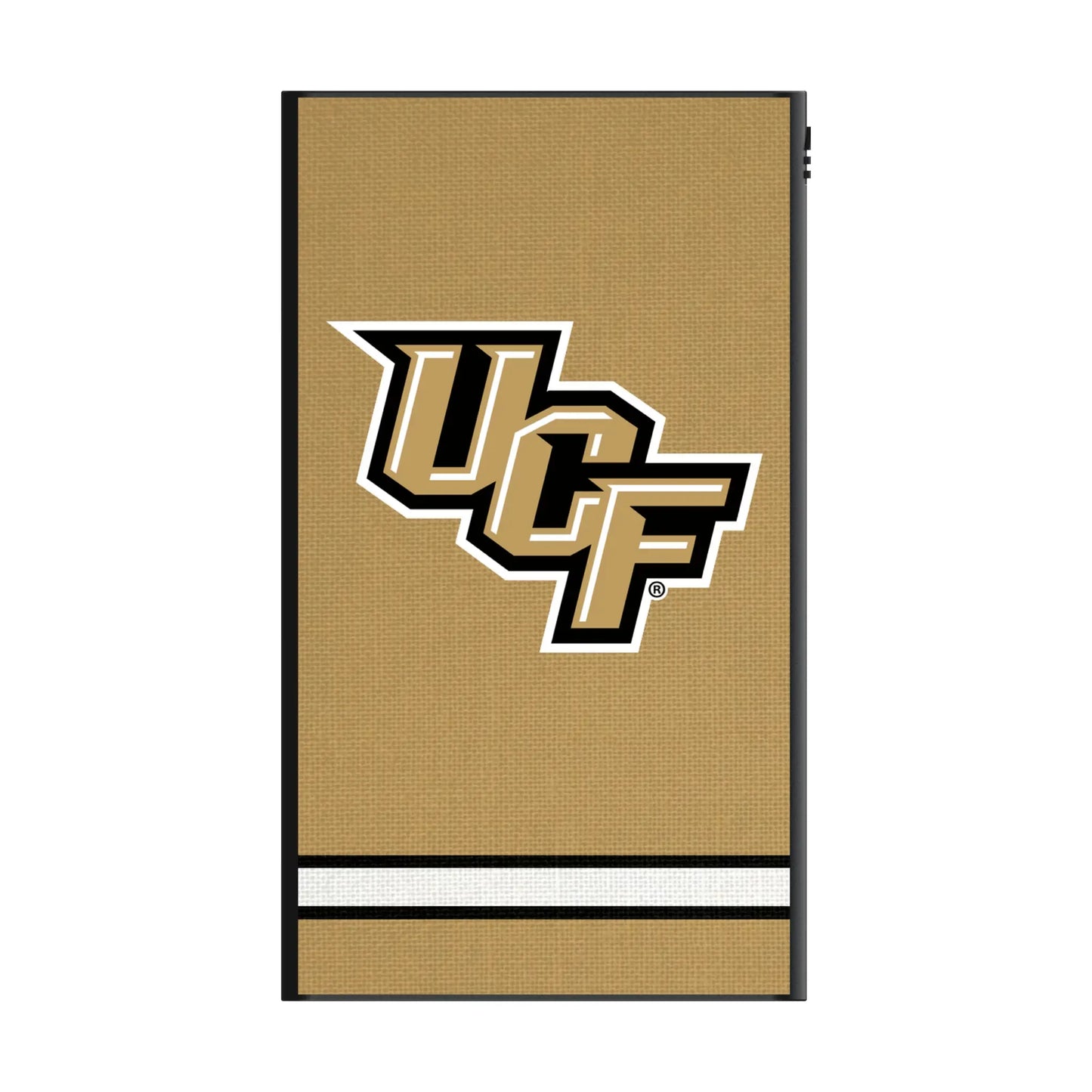 University of Central Florida Golden Knights Stripe 5000mAh Flat Powerbank