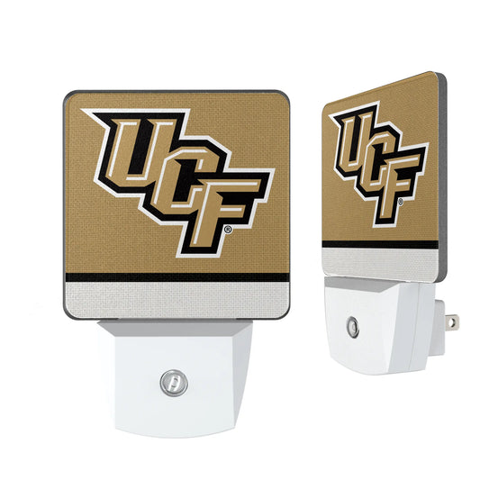 University of Central Florida Golden Knights Stripe Night Light 2-Pack