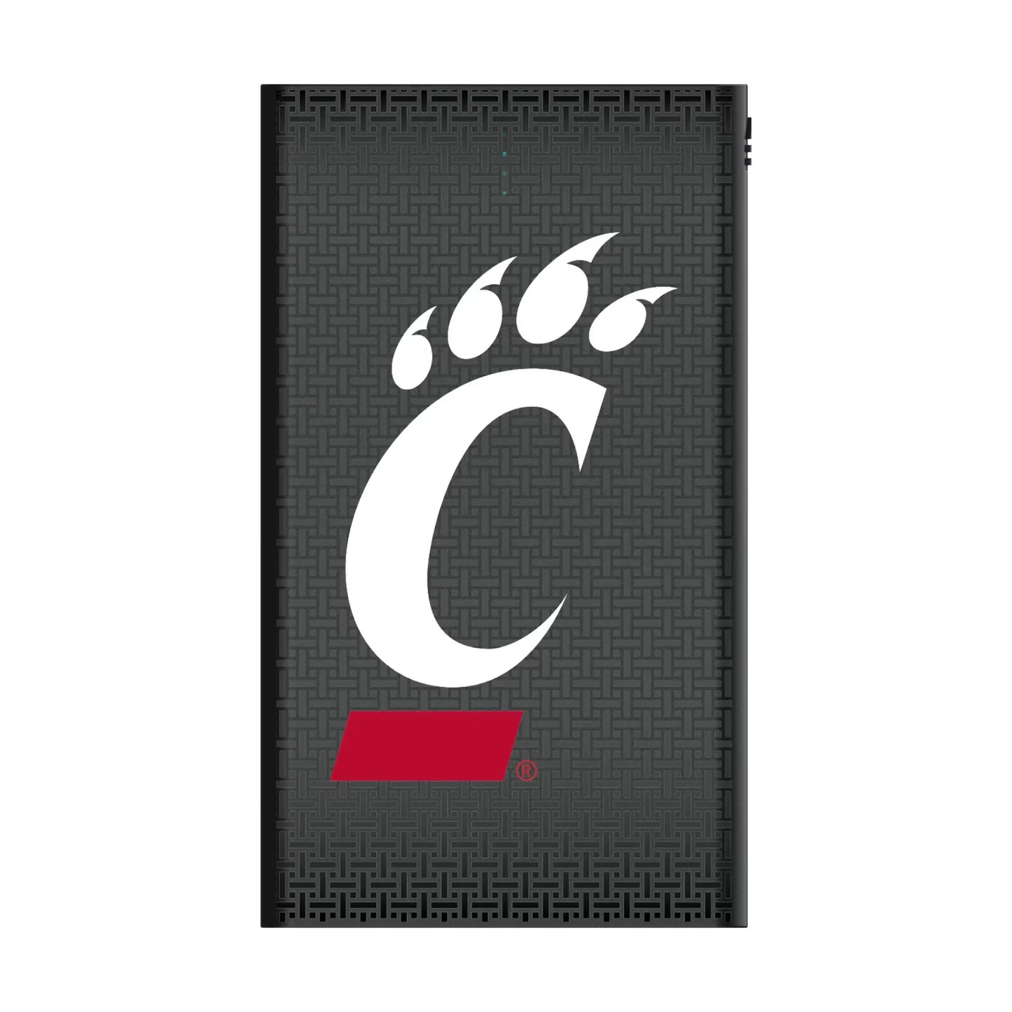 University of Cincinnati Bearcats Linen 5000mAh Flat Powerbank