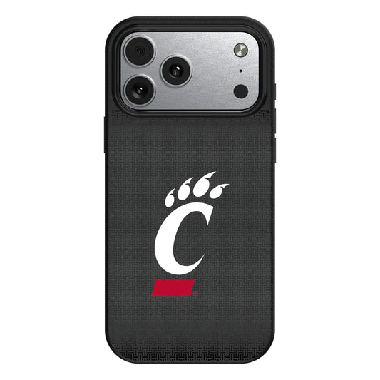 University of Cincinnati Bearcats Linen MagSafe Compatible Phone Case for Apple iPhone