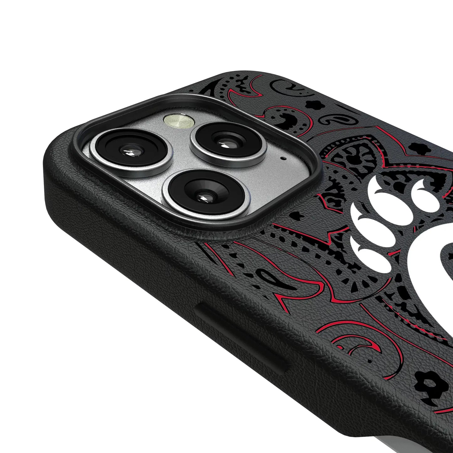 University of Cincinnati Bearcats Paisley MagSafe Compatible Phone Case for Apple iPhone