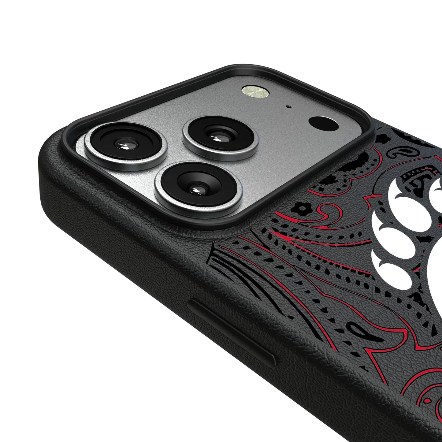 University of Cincinnati Bearcats Paisley MagSafe Compatible Phone Case for Apple iPhone