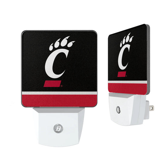 University of Cincinnati Bearcats Stripe Night Light 2-Pack