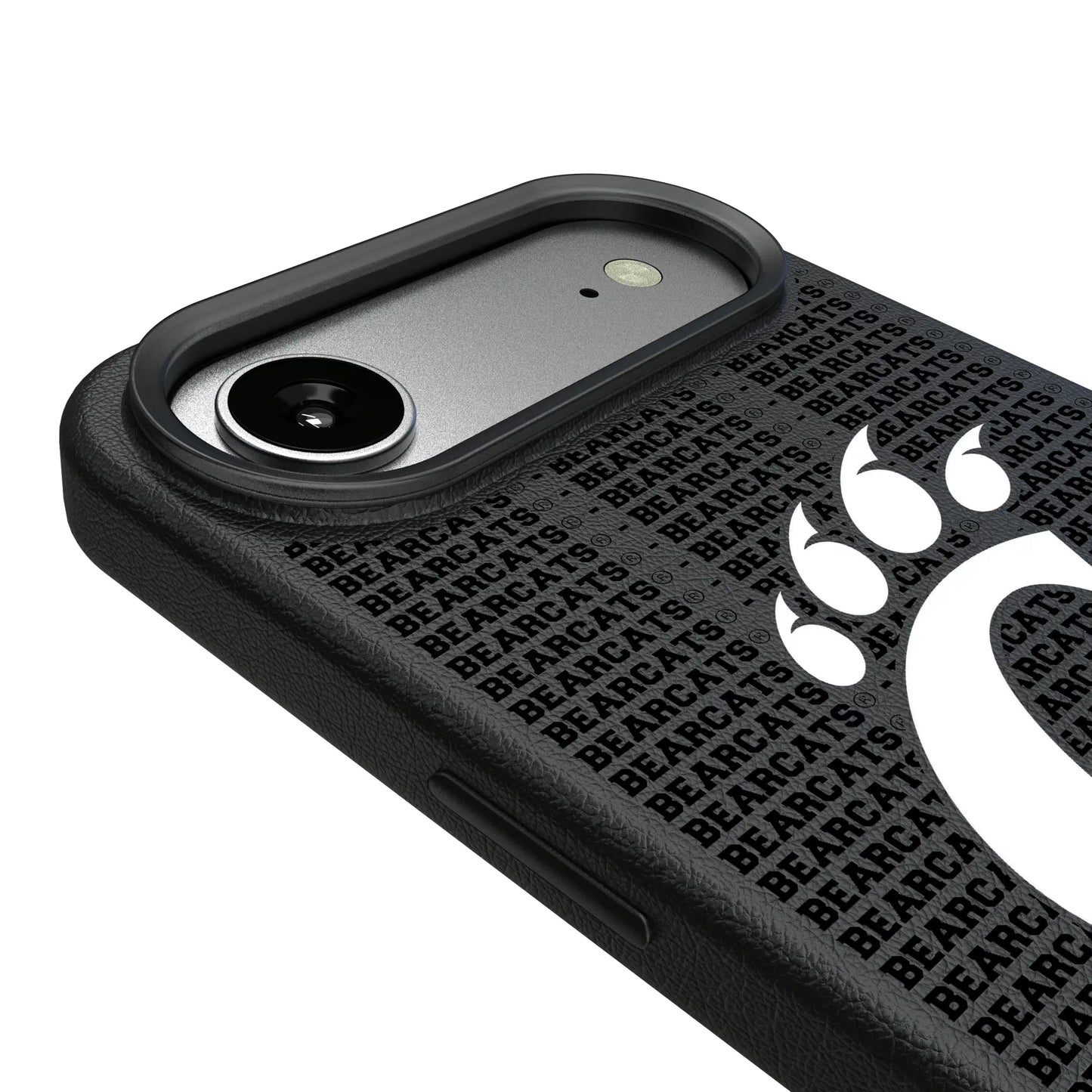 University of Cincinnati Bearcats Text Backdrop MagSafe Compatible Phone Case for Apple iPhone