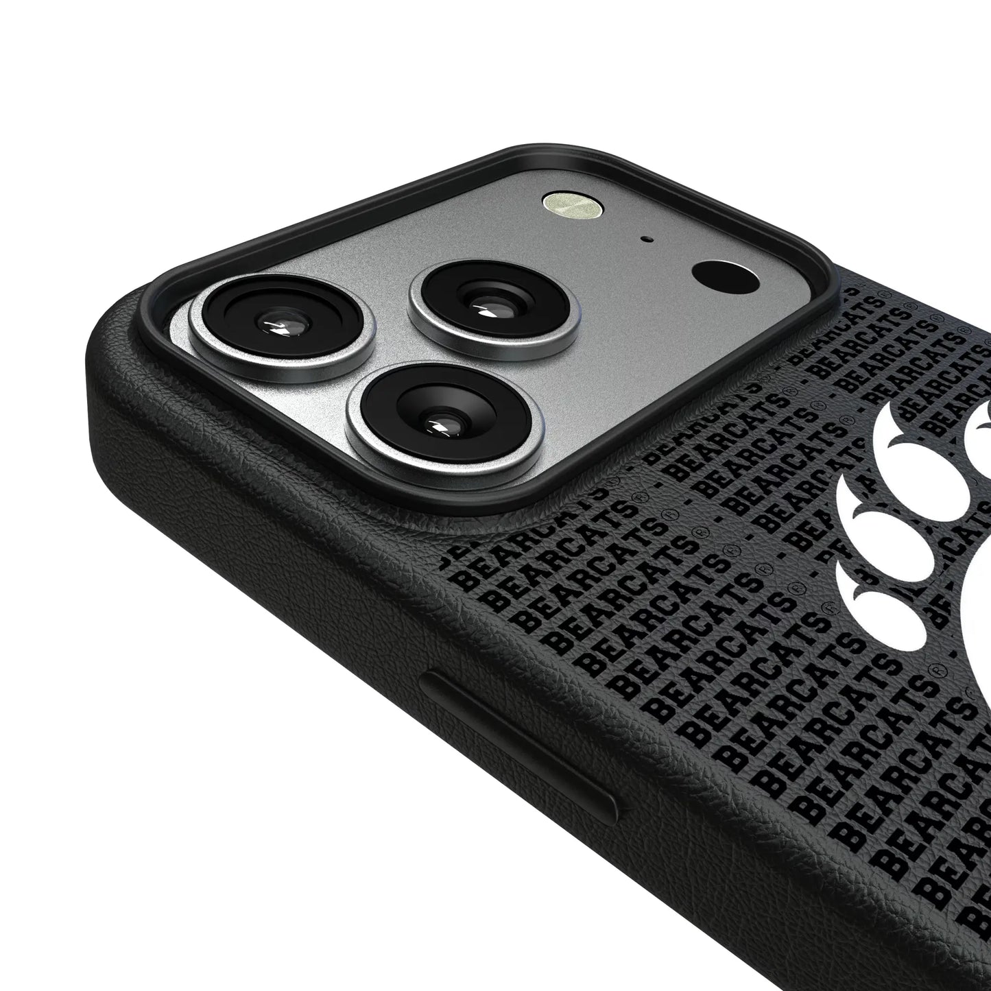 University of Cincinnati Bearcats Text Backdrop MagSafe Compatible Phone Case for Apple iPhone