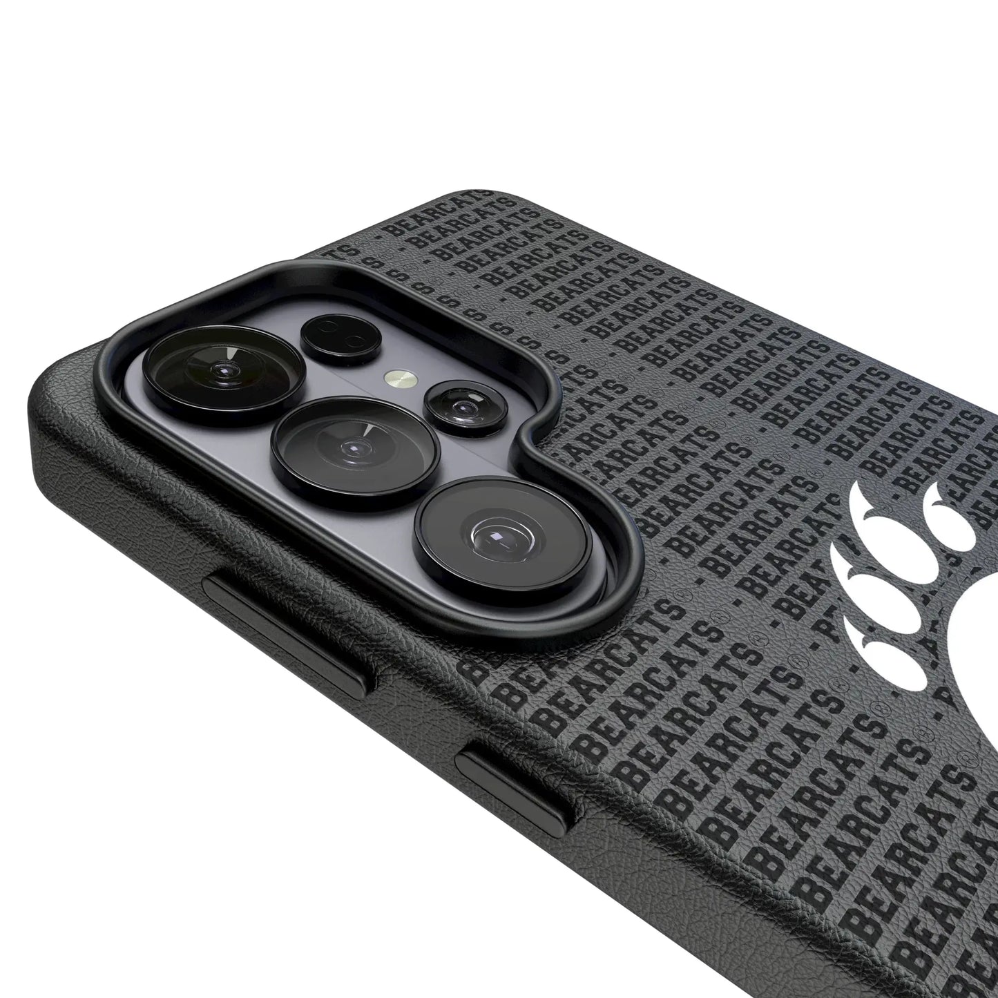 University of Cincinnati Bearcats Text Backdrop MagSafe Compatible Phone Case for Samsung Galaxy