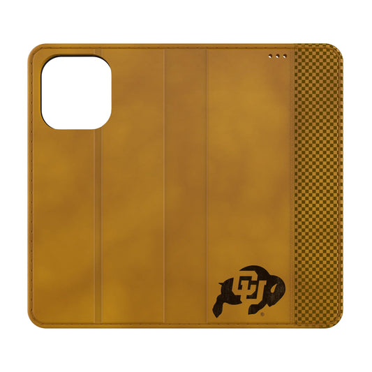 University of Colorado Buffaloes Burn Folio Phone Case for Apple iPhone