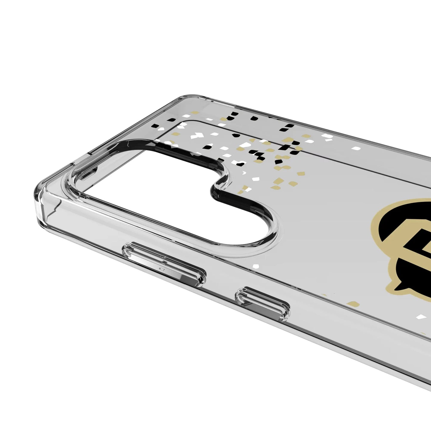 University of Colorado Buffaloes Confetti Clear Phone Case for Samsung Galaxy