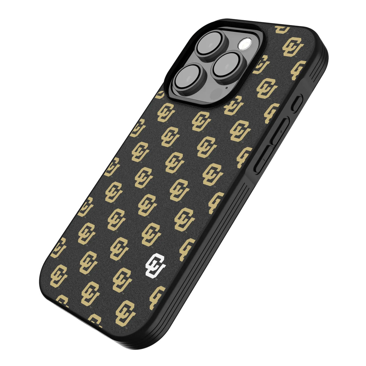 University of Colorado Buffaloes Fashion Pattern Bump Phone Case for Apple iPhone