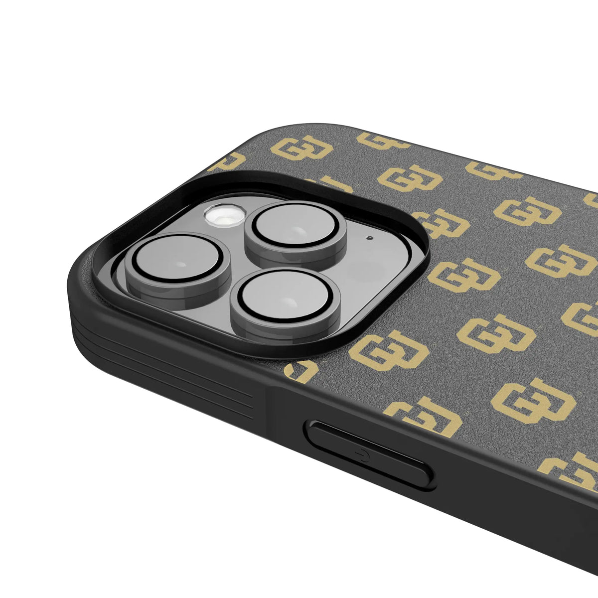 University of Colorado Buffaloes Fashion Pattern Bump Phone Case for Apple iPhone