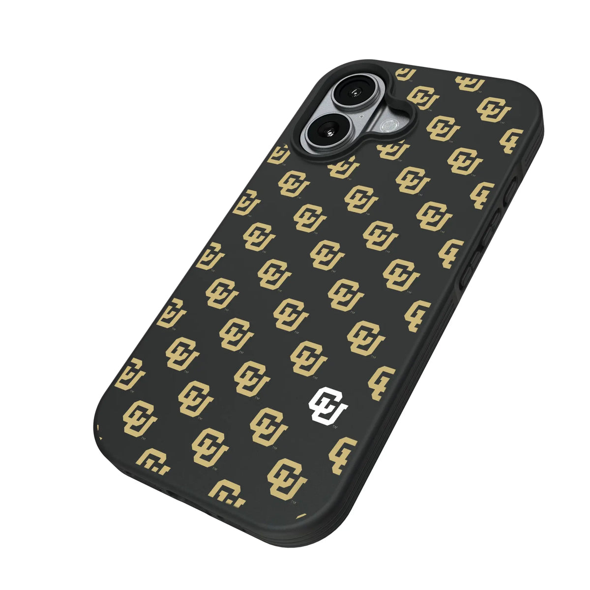 University of Colorado Buffaloes Fashion Pattern Bump Phone Case for Apple iPhone