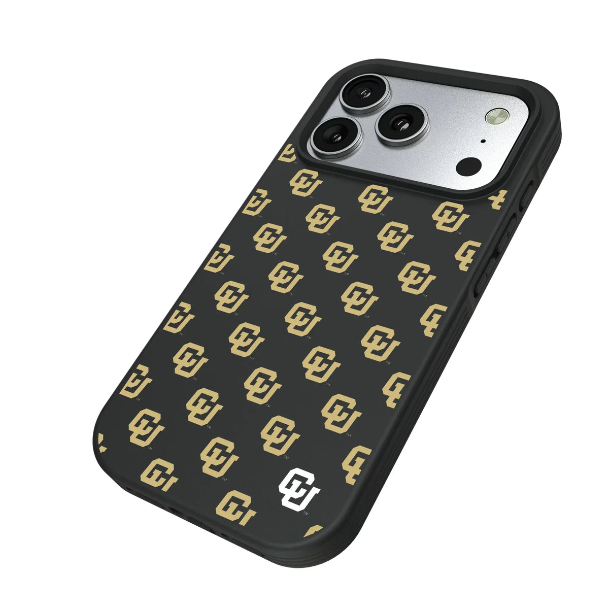 University of Colorado Buffaloes Fashion Pattern Bump Phone Case for Apple iPhone