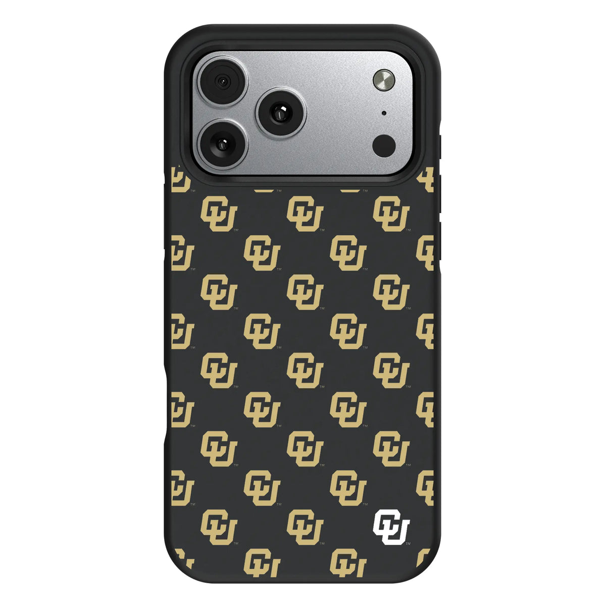 University of Colorado Buffaloes Fashion Pattern Bump Phone Case for Apple iPhone