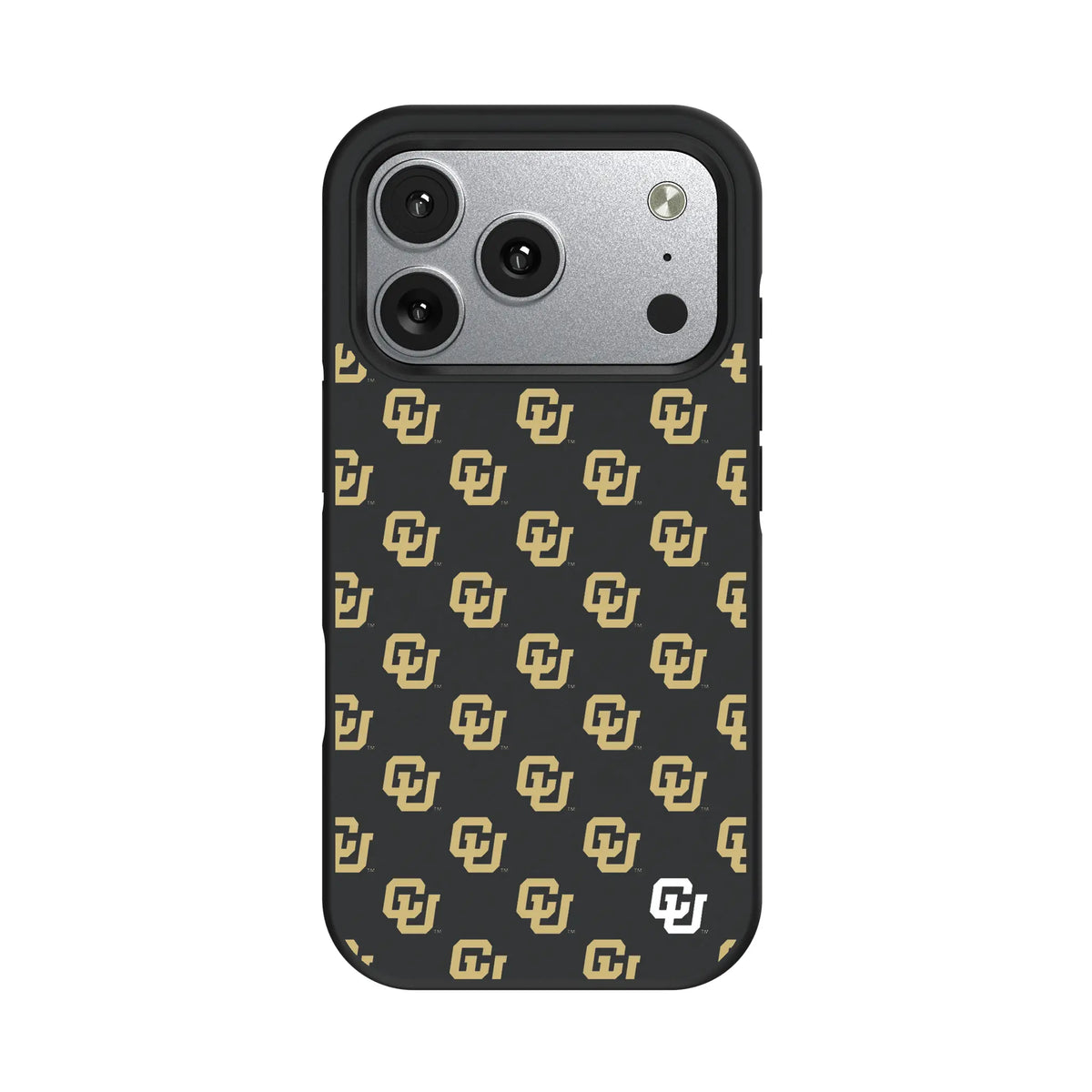 University of Colorado Buffaloes Fashion Pattern Bump Phone Case for Apple iPhone