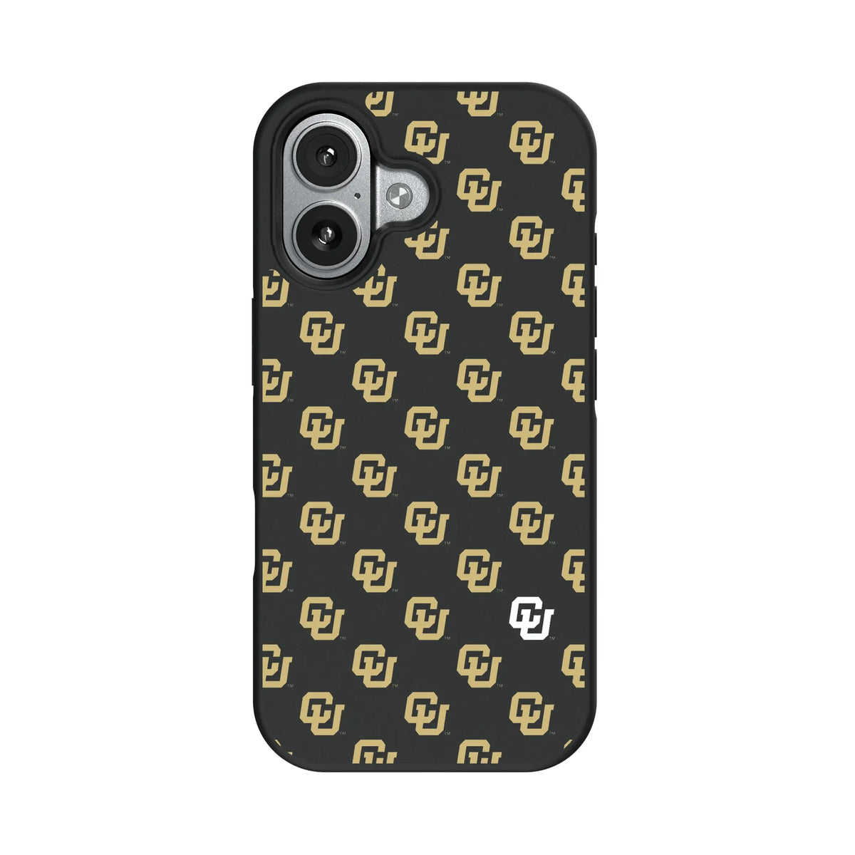 University of Colorado Buffaloes Fashion Pattern Bump Phone Case for Apple iPhone