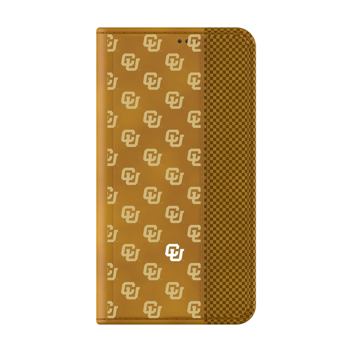 University of Colorado Buffaloes Fashion Pattern Folio Phone Case for Samsung Galaxy