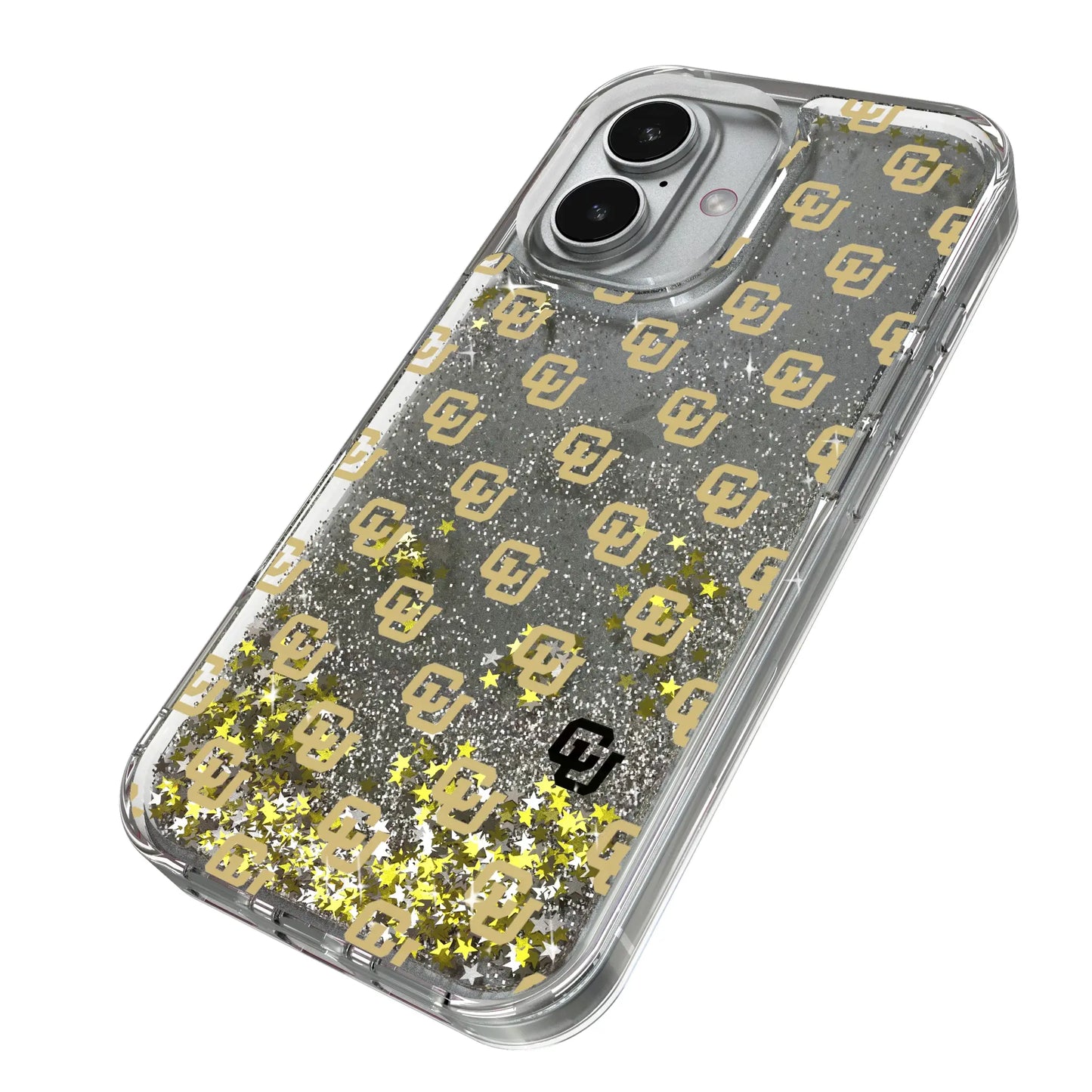 University of Colorado Buffaloes Fashion Pattern Glitter Phone Case for Apple iPhone
