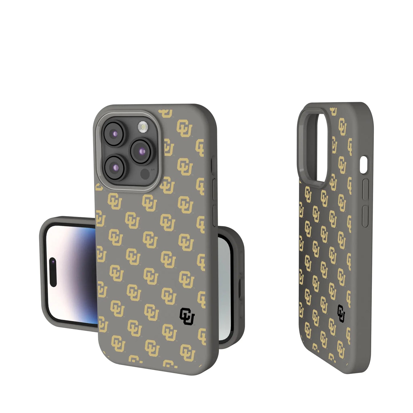 University of Colorado Buffaloes Fashion Pattern Soft Touch Phone Case for Apple iPhone