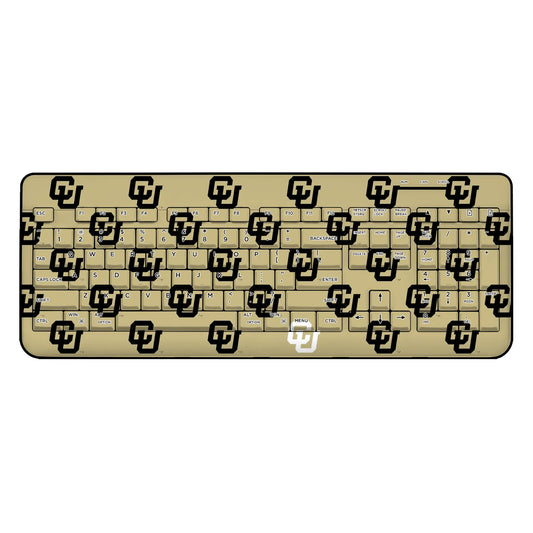 University of Colorado Buffaloes Fashion Pattern Wireless USB Keyboard