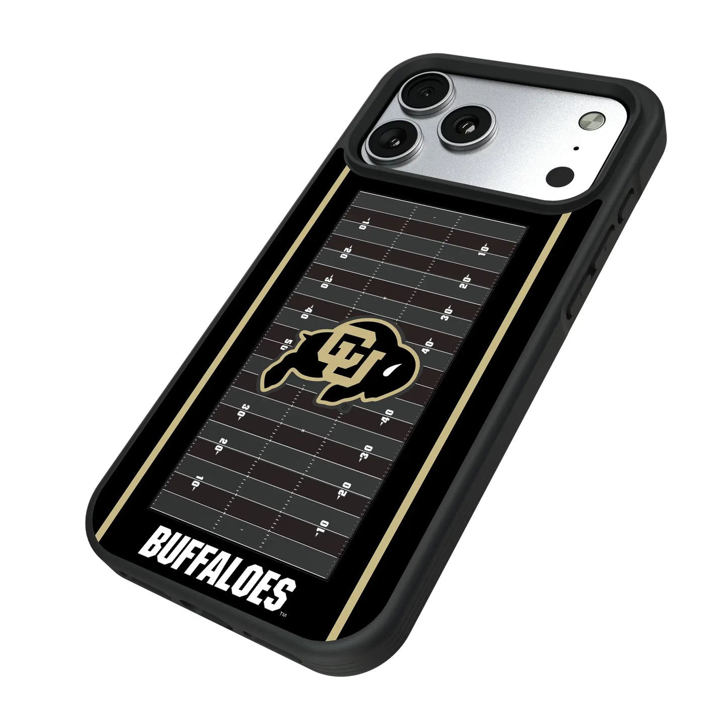 University of Colorado Buffaloes Field Bump Phone Case for Apple iPhone