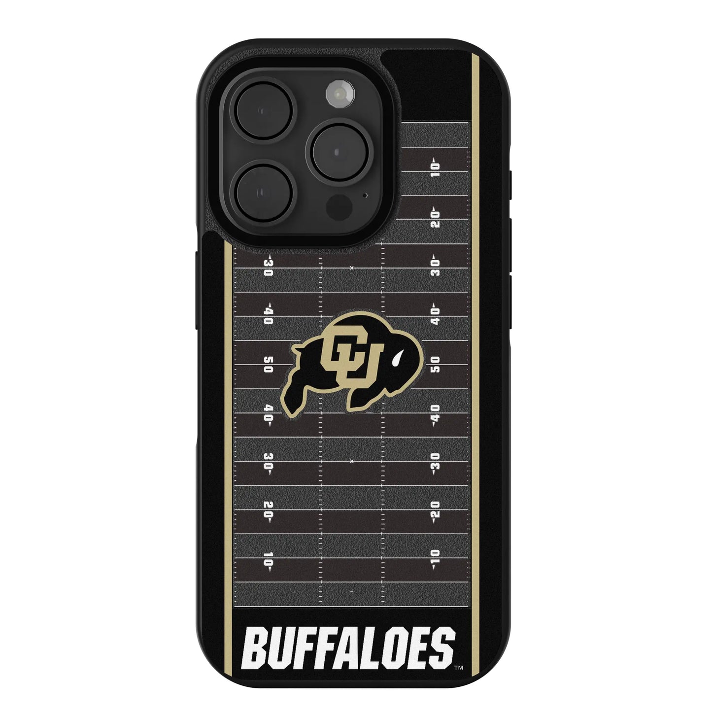 University of Colorado Buffaloes Field Bump Phone Case for Apple iPhone