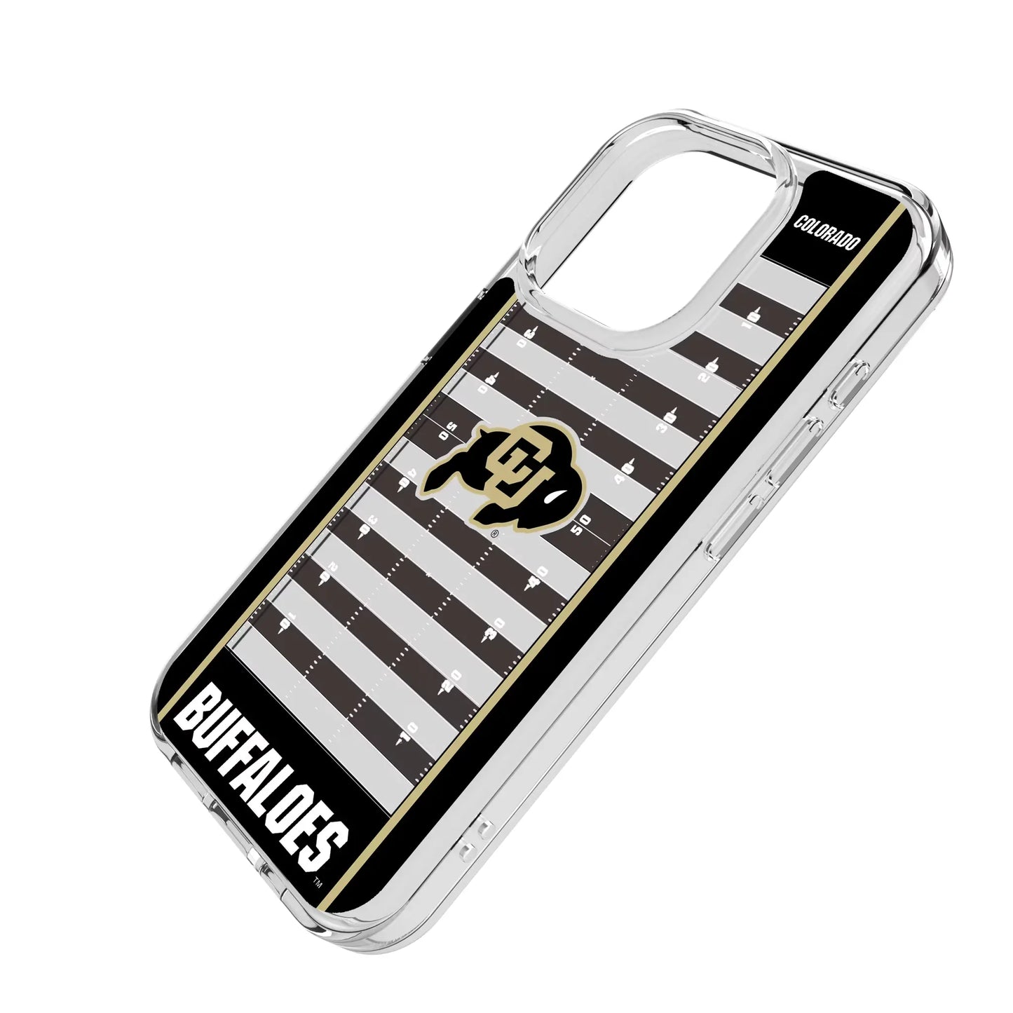 University of Colorado Buffaloes Field Clear Phone Case for Apple iPhone