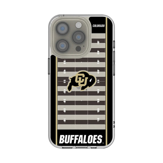 University of Colorado Buffaloes Field Clear Phone Case for Apple iPhone